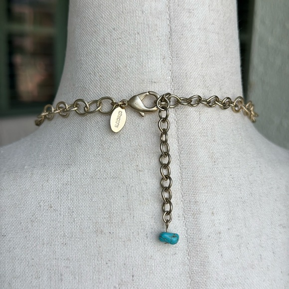 Chico’s Isabella turquoise coin necklace - NWOT - Picture 9 of 9